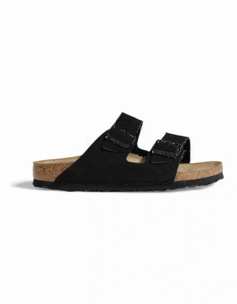 Suede Ankle Boots with Pointed Toe Women - Black Sandals