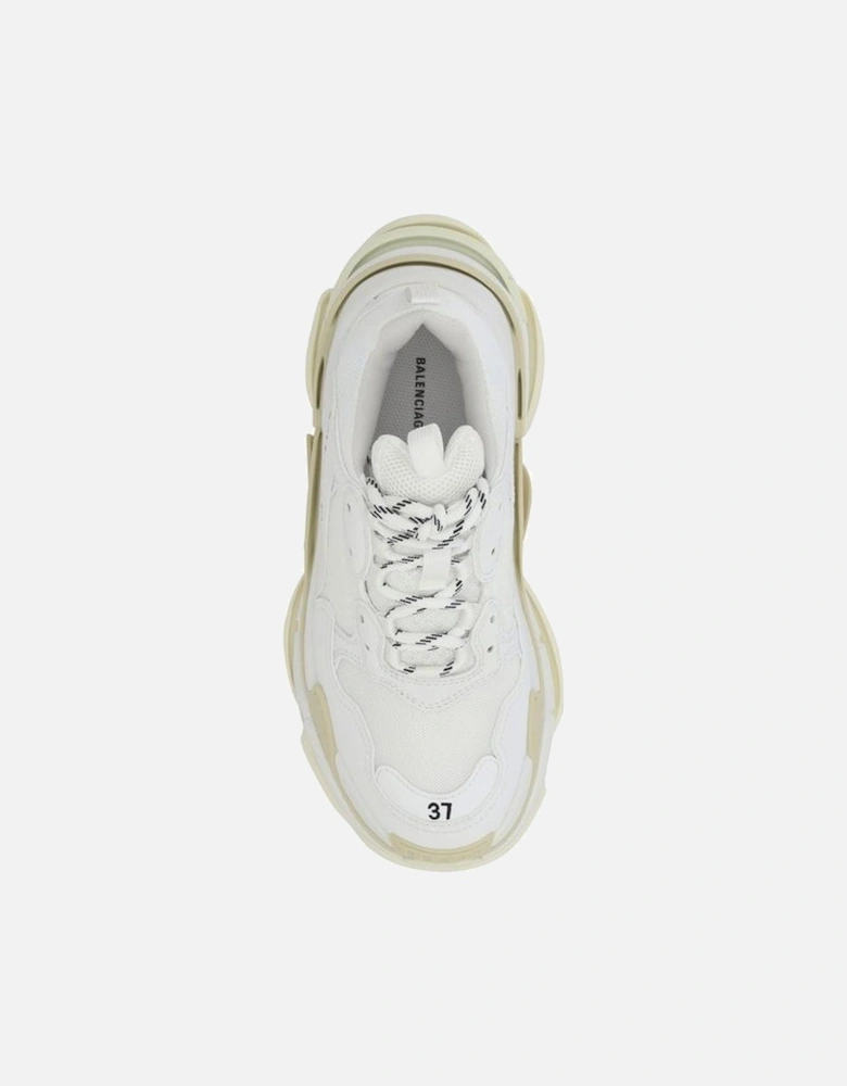 Triple S Sneakers with Logo Detailing Women - White
