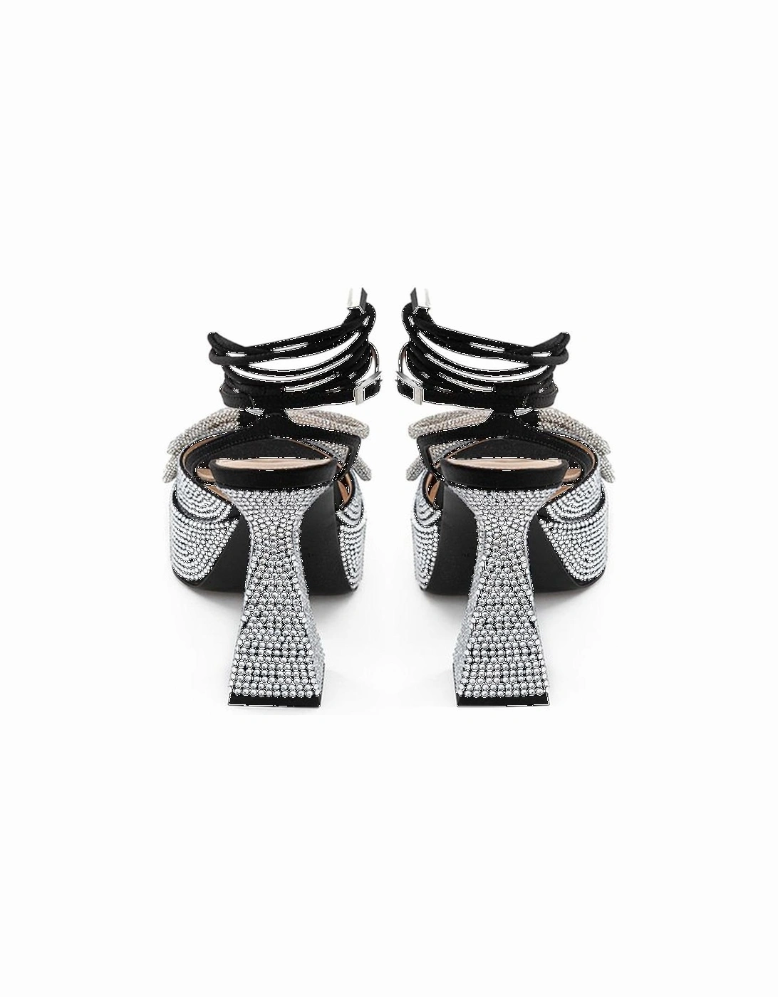 Luxury Leather Platform Shoes Women - Black Platform