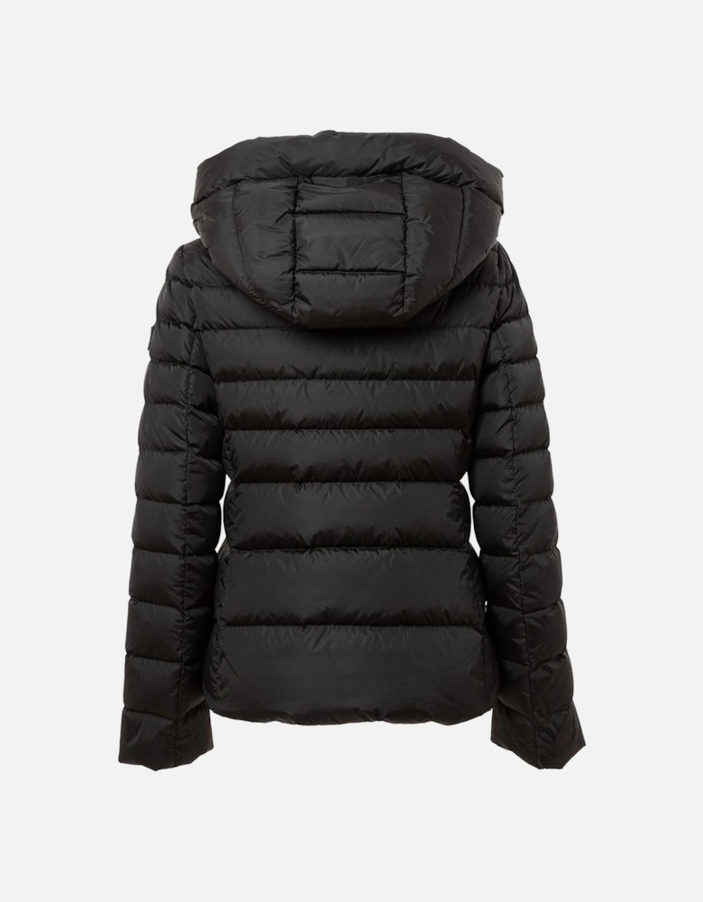 Quilted Leather Crossbody Bag with Gold Hardware Women - Black Jackets