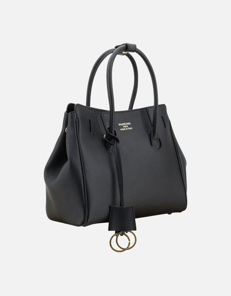 Signature Leather Hampton Shoulder Bag Women - Black