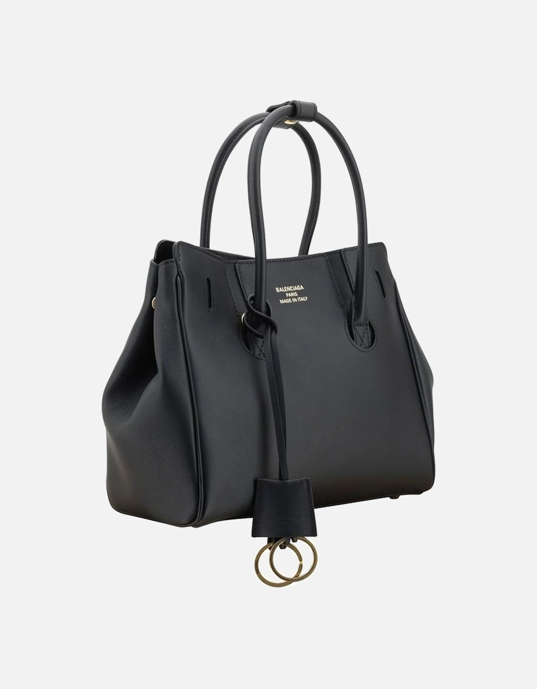 Signature Leather Hampton Shoulder Bag Women - Black