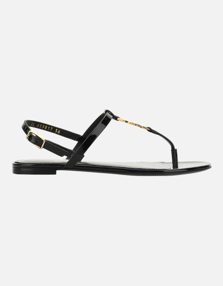 Calfskin Cassandra Ankle Strap Sandals Women - Black