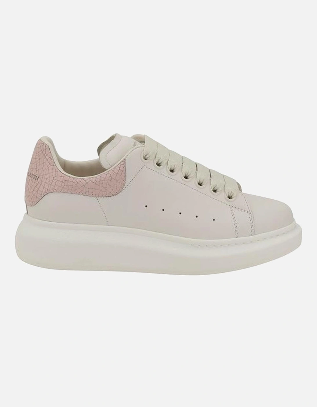 Leather Platform Sneakers with Logo Details Women - Multicolor, 5 of 4