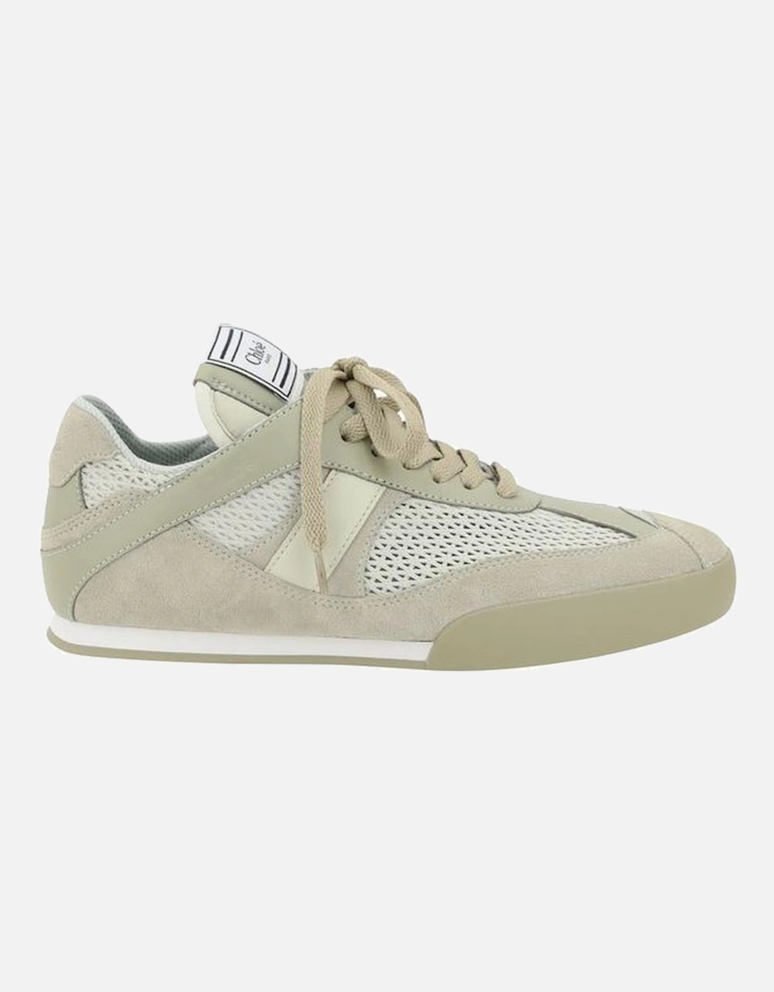 Mesh Leather Suede Lace-Up Sneakers Women - Multicolor, 5 of 4