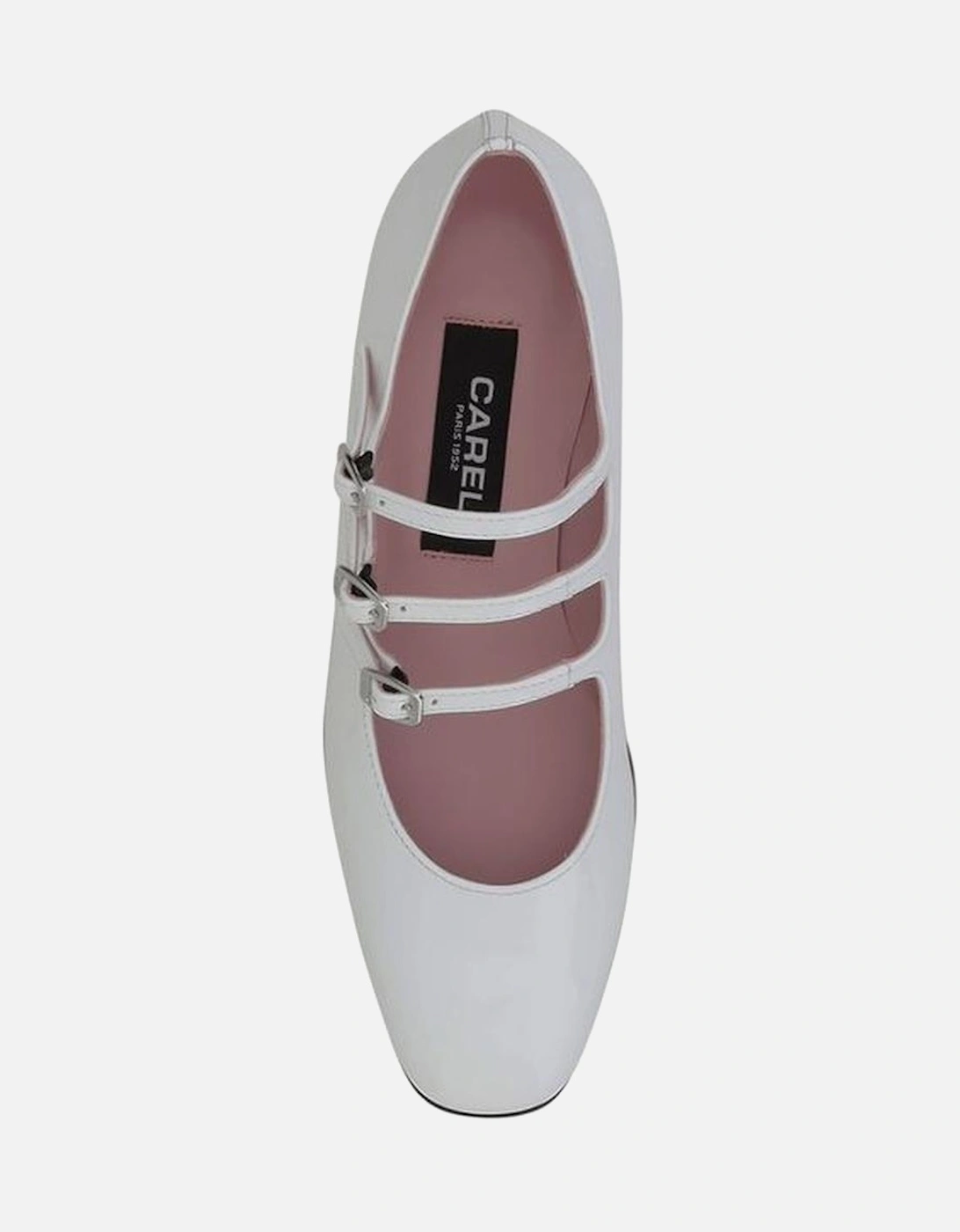 Leather Ariana Mary Jane Pumps Women - White