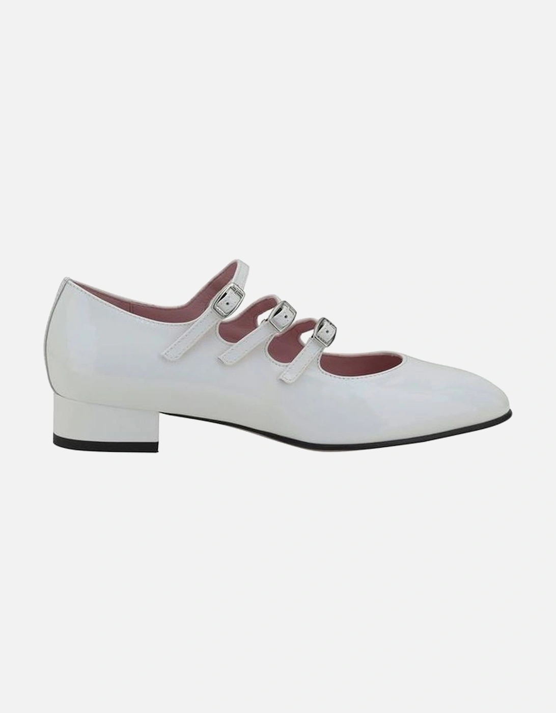 Leather Ariana Mary Jane Pumps Women - White, 5 of 4