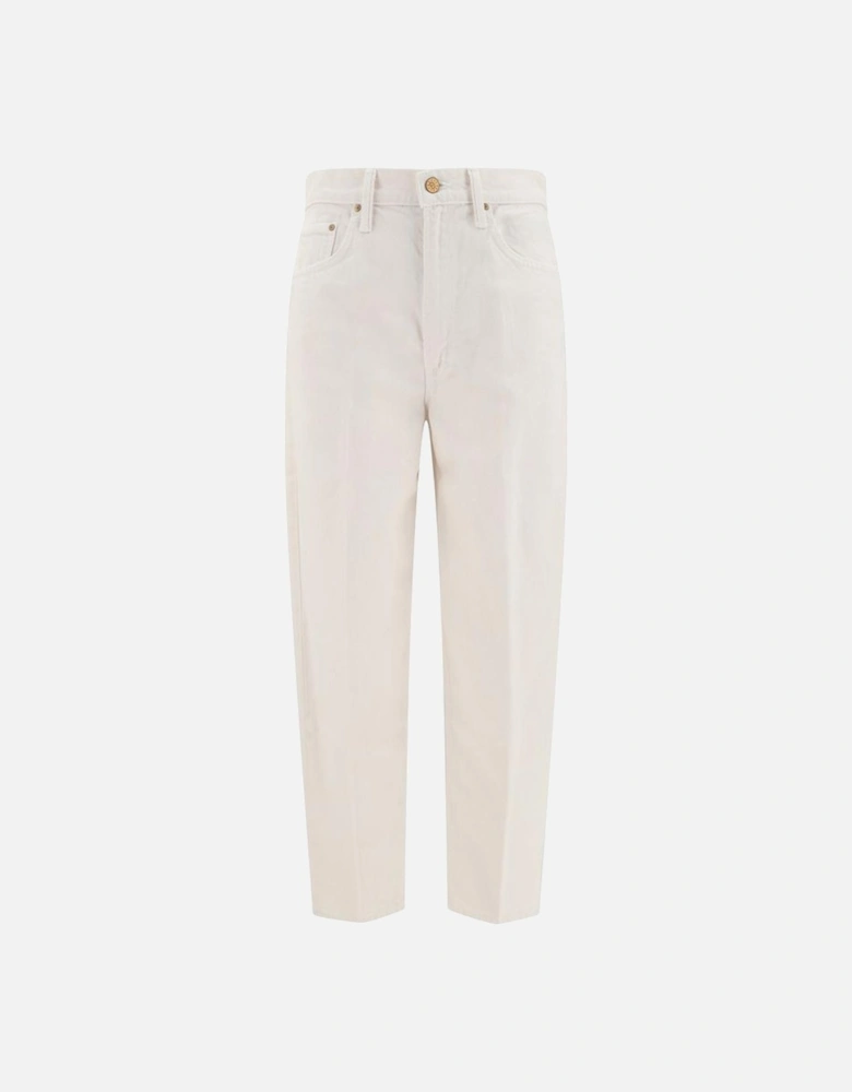 Five-Pocket Skinny Hiker Skimp Jeans Women - Cream Jeans