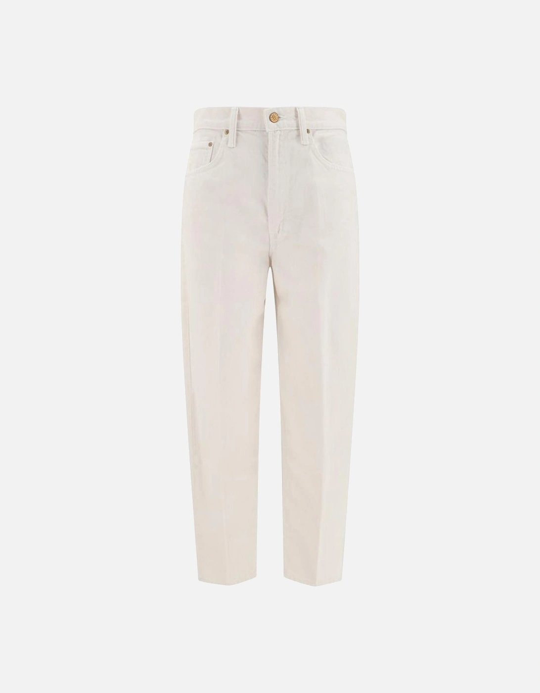 Five-Pocket Skinny Hiker Skimp Jeans Women - Cream Jeans, 4 of 3