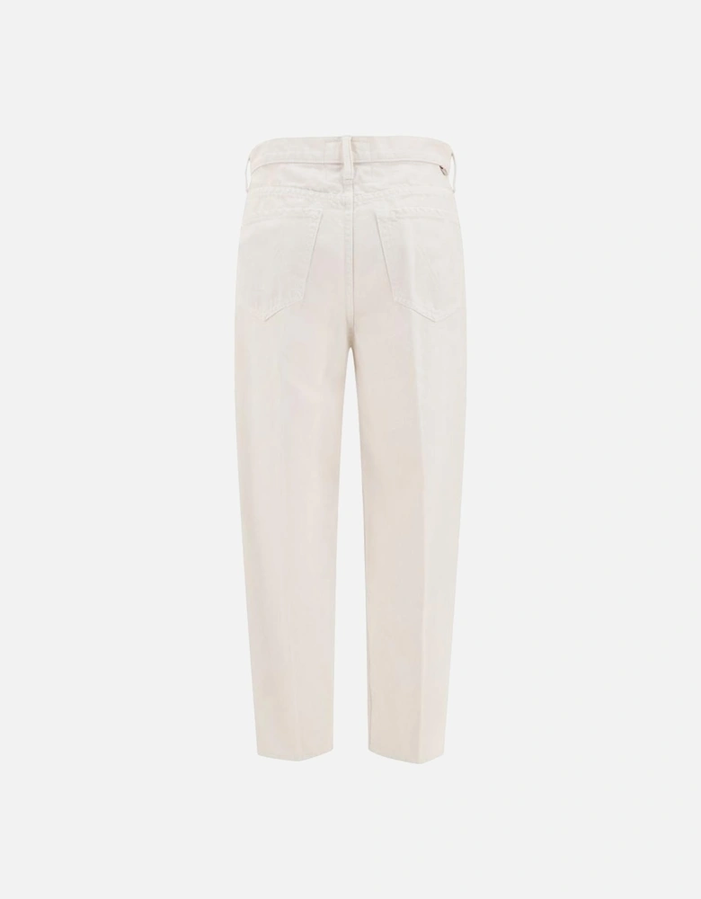 Five-Pocket Skinny Hiker Skimp Jeans Women - Cream Jeans