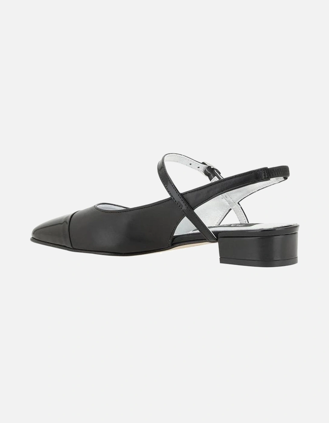 Patent Leather Almond Toe Pumps Women - Black