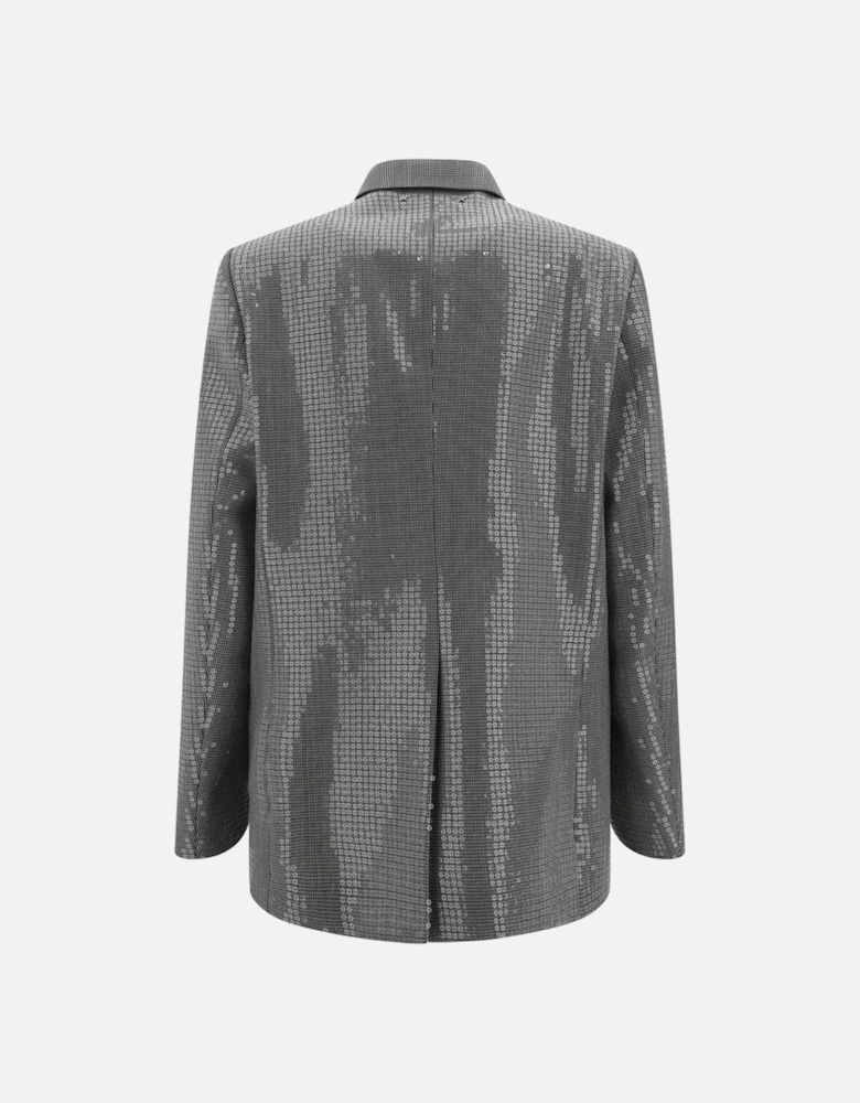 Laureen Double-breasted Houndstooth Blazer Women - Multicolor Suits