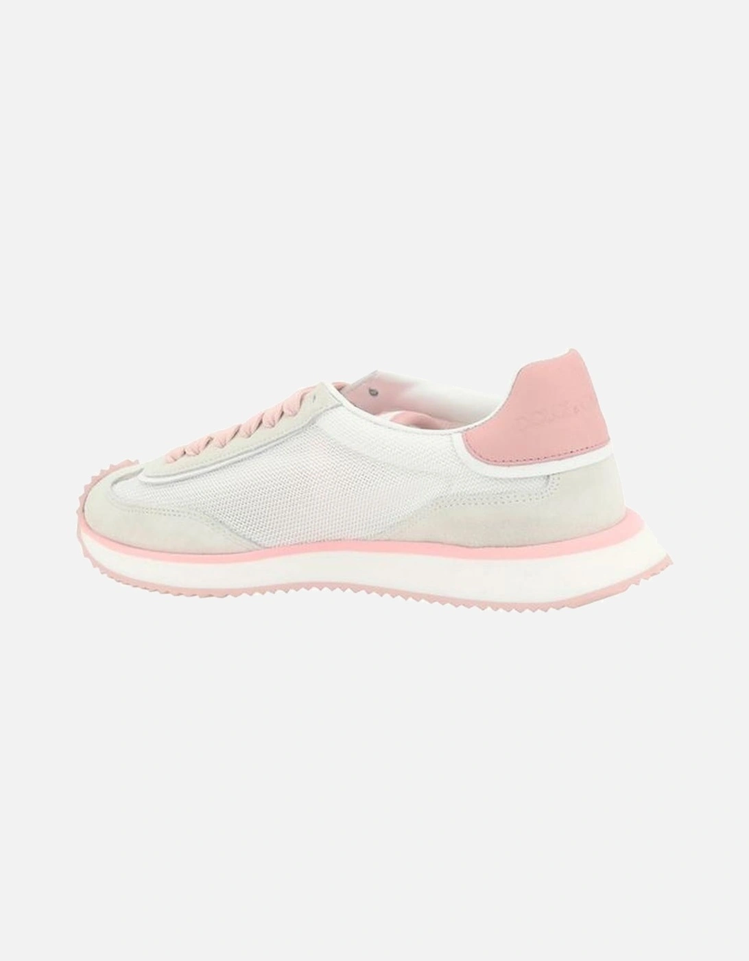 Cushion Leather Paneled Sneakers with Suede Detailing Women -