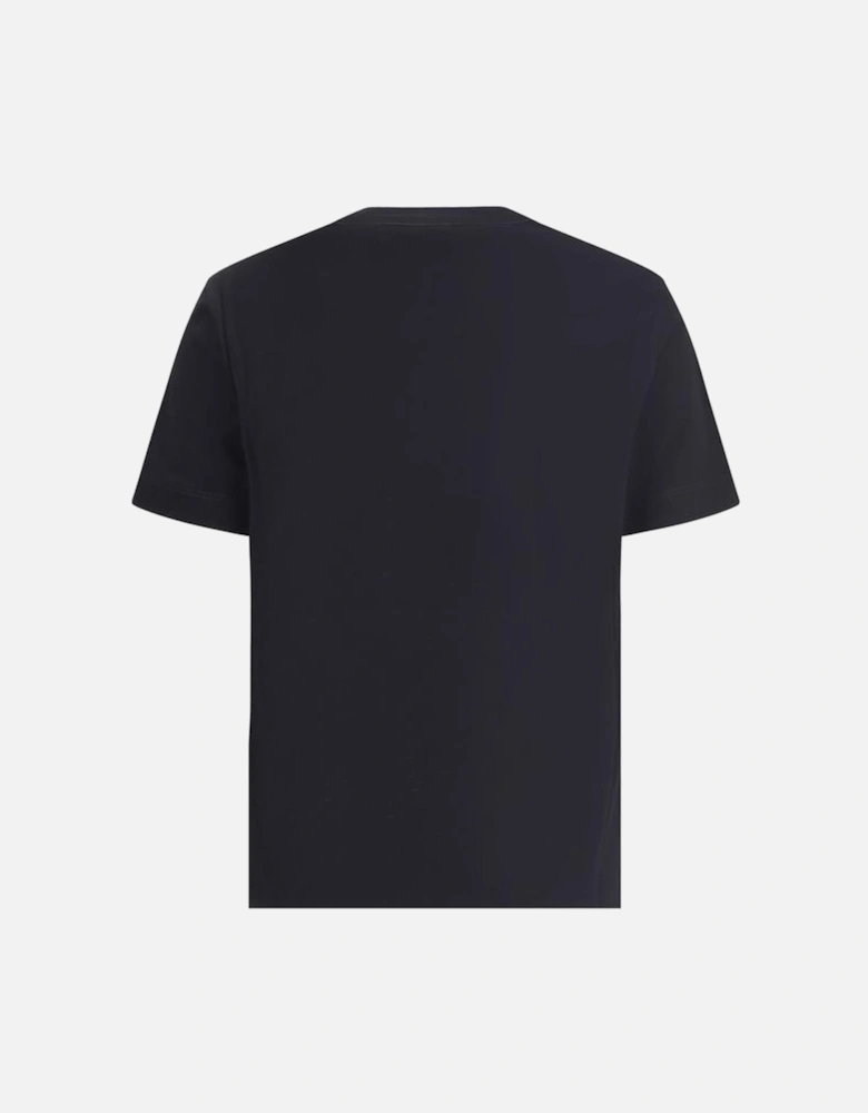 Cotton T-Shirt with Jewel Detail Women - Black