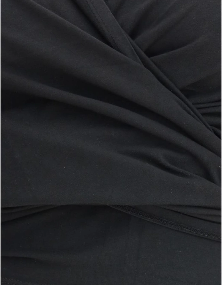 Versatile Hooded Knit Vest Women - Black Clothing