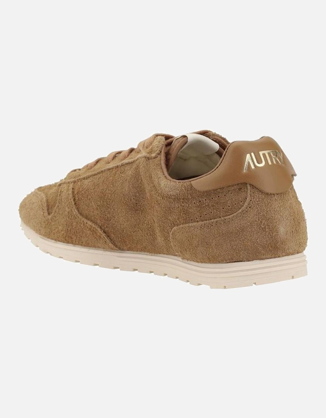 Windspin Low Suede Lace-Up Sneakers Women - Brown