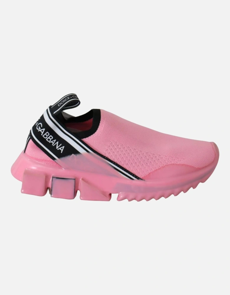 Elasticated Logo Tape Slip-On Sorrento Sneakers Women - Pink