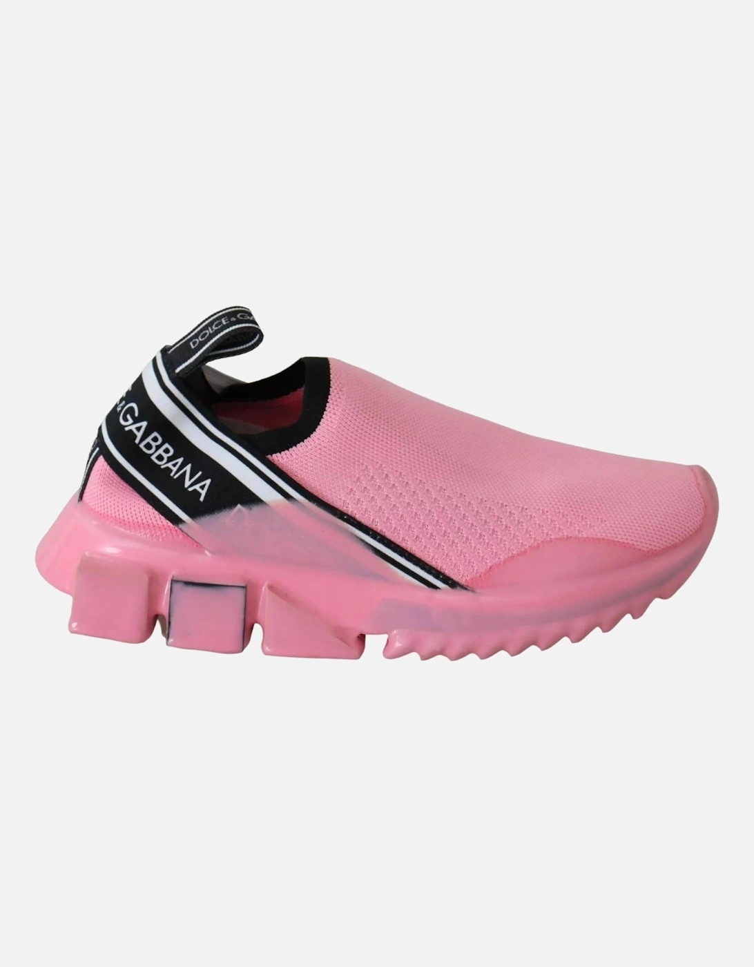 Elasticated Logo Tape Slip-On Sorrento Sneakers Women - Pink, 7 of 6