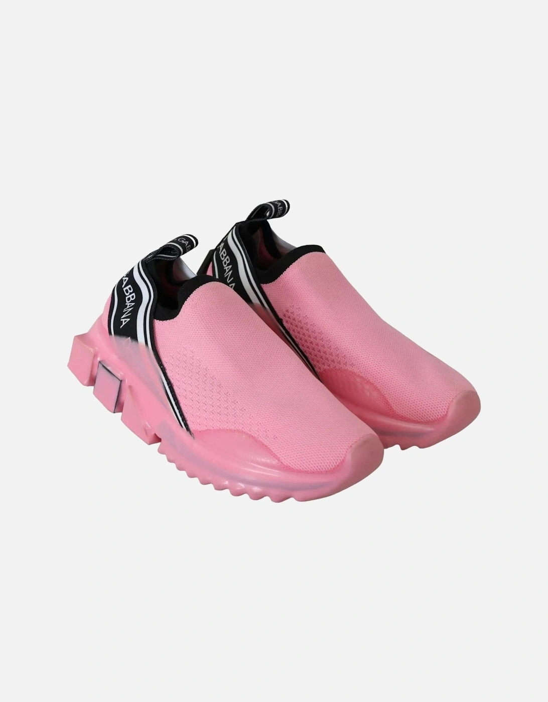 Elasticated Logo Tape Slip-On Sorrento Sneakers Women - Pink