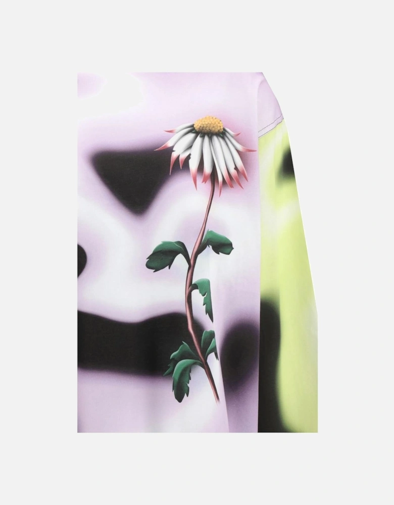 Moto Long Sleeve Top with Floral Print Women - Multicolor Sweaters
