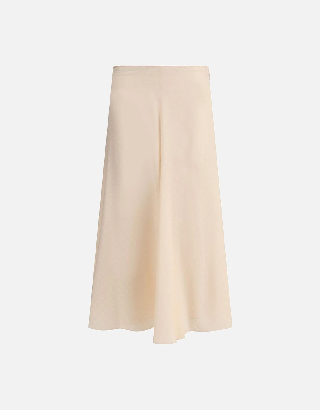 Silk Midi Skirt with FF Pattern Women - Multicolor, 4 of 3