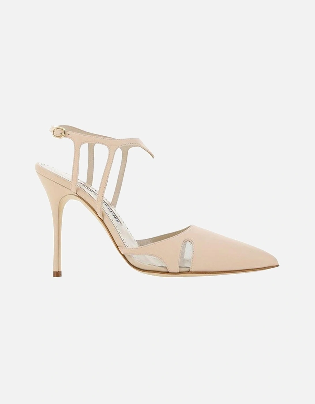 Calfskin Fabio Pumps with Adjustable Ankle Strap Women - Multicolor, 4 of 3