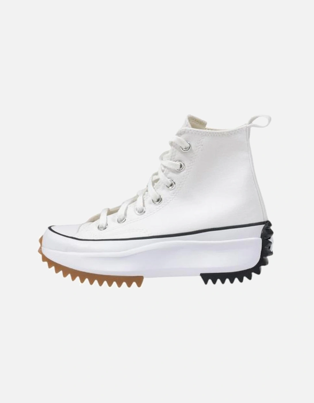 High-Top Sculpted Sole Sneakers Women - White