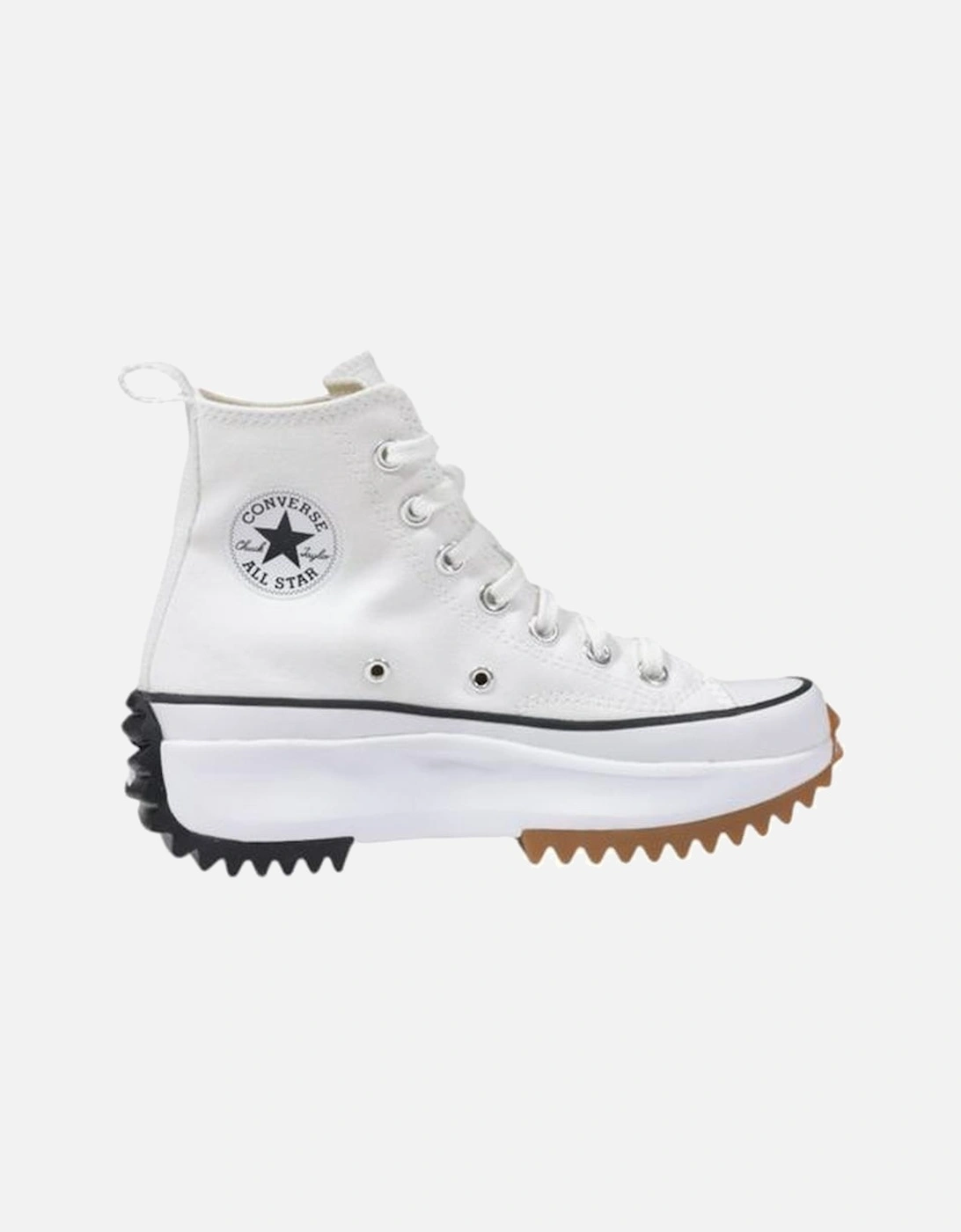 High-Top Sculpted Sole Sneakers Women - White, 6 of 5