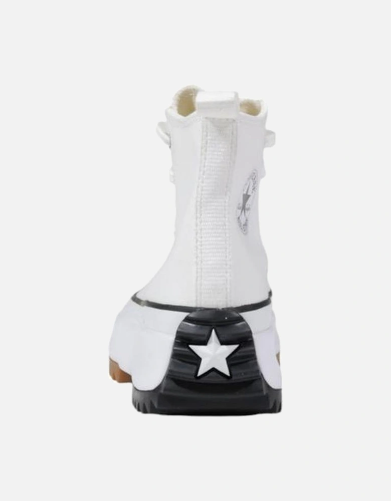High-Top Sculpted Sole Sneakers Women - White