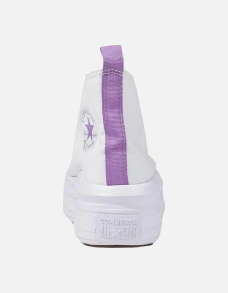 Fabric Womens Sneakers - White