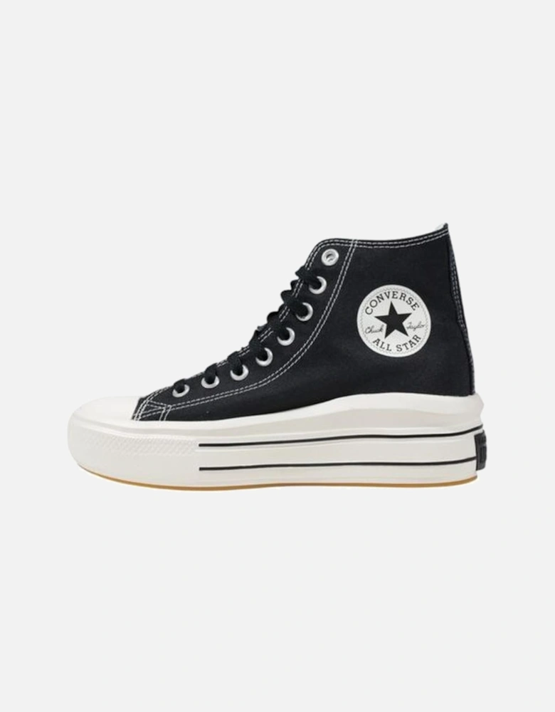 Run Star Hike Platform High Top Women - Black Sneakers