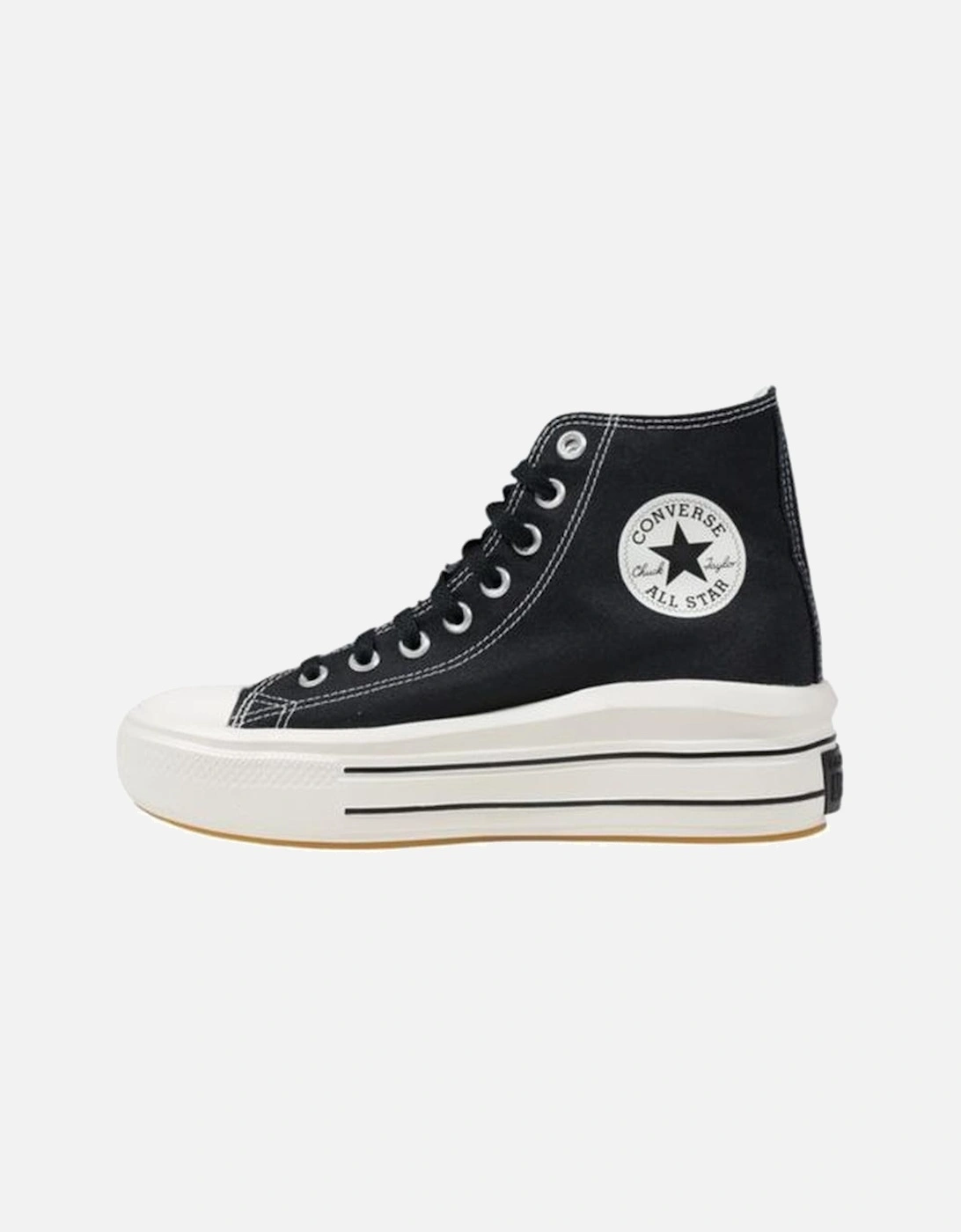 Run Star Hike Platform High Top Women - Black Sneakers