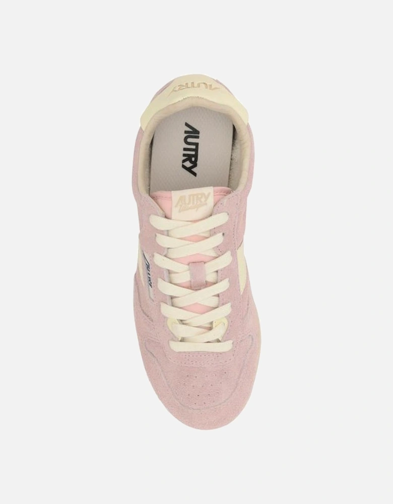 Windspin Low Suede Sneakers with Monogram Detailing Women - Multicolor