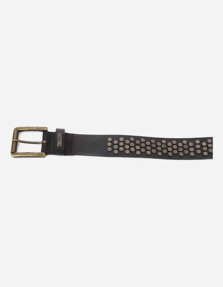 Leather Cowhide Belt for Elegant Styling Women - Black