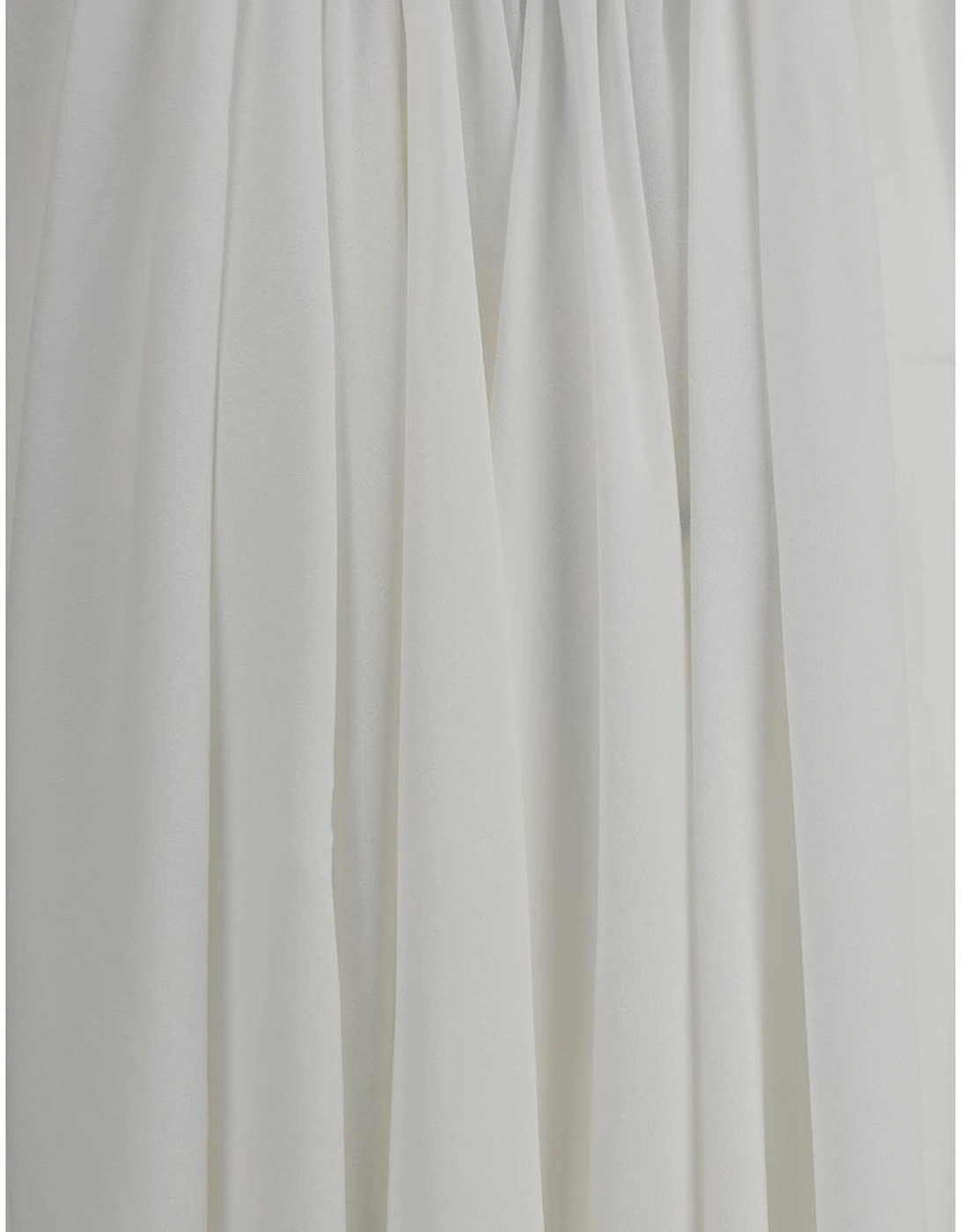 Sophisticated Minimalist Sleeveless Long Dress Women - White Dresses