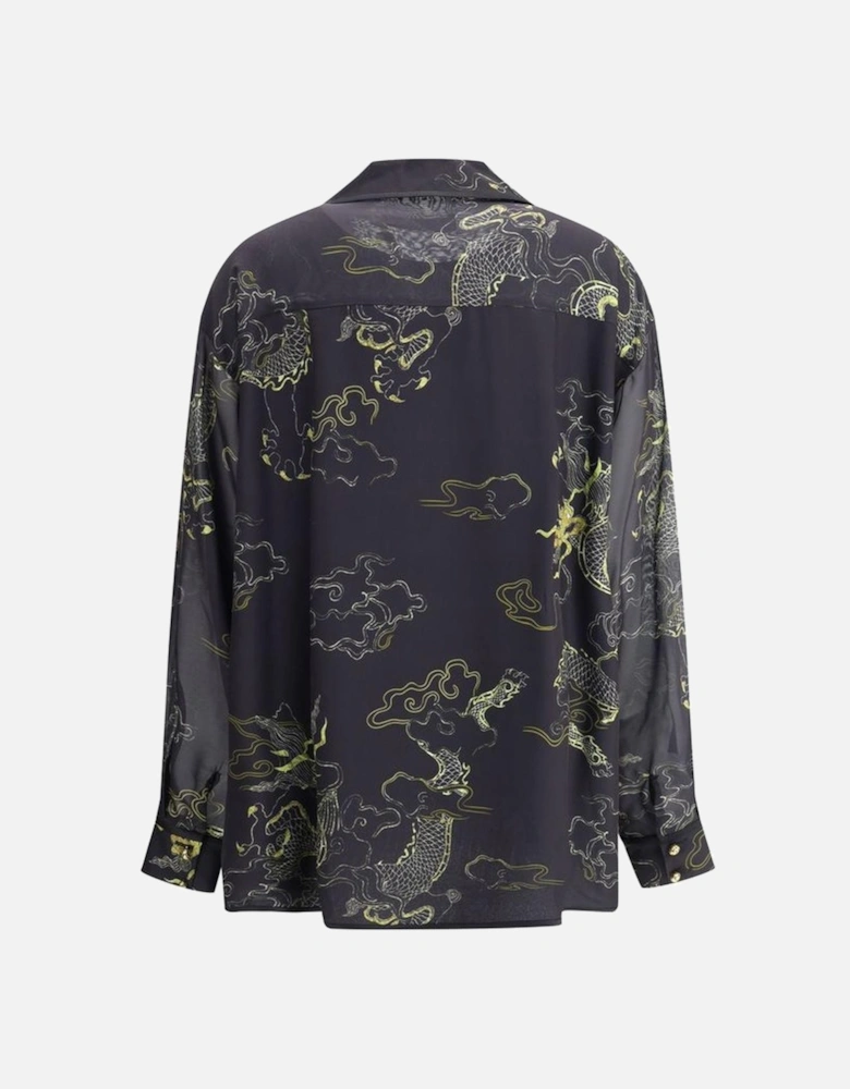 Guava Shirt with Decorative Buttons and Patch Pockets Women -