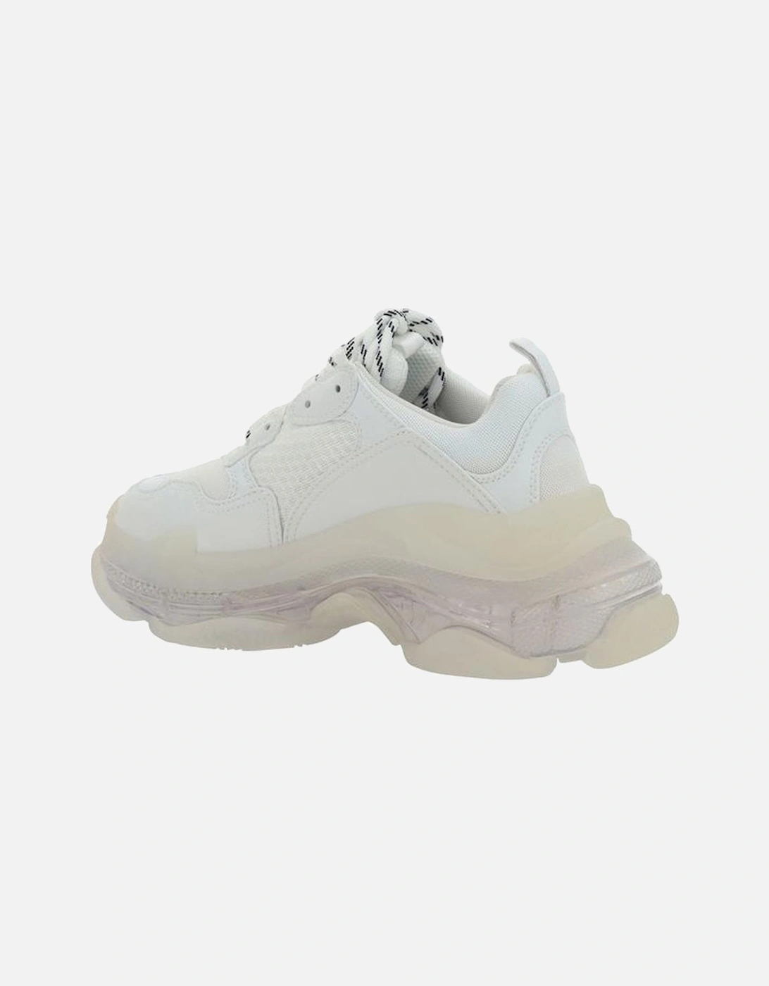 Nylon Triple S Sneakers with Logo Detailing Women - White