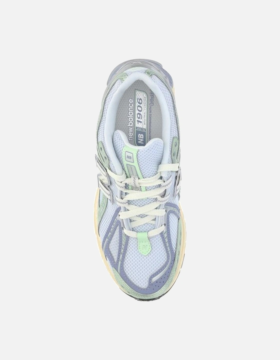 Tier 1 Sneakers with Mesh Upper and Leather Details Women - Multicolor