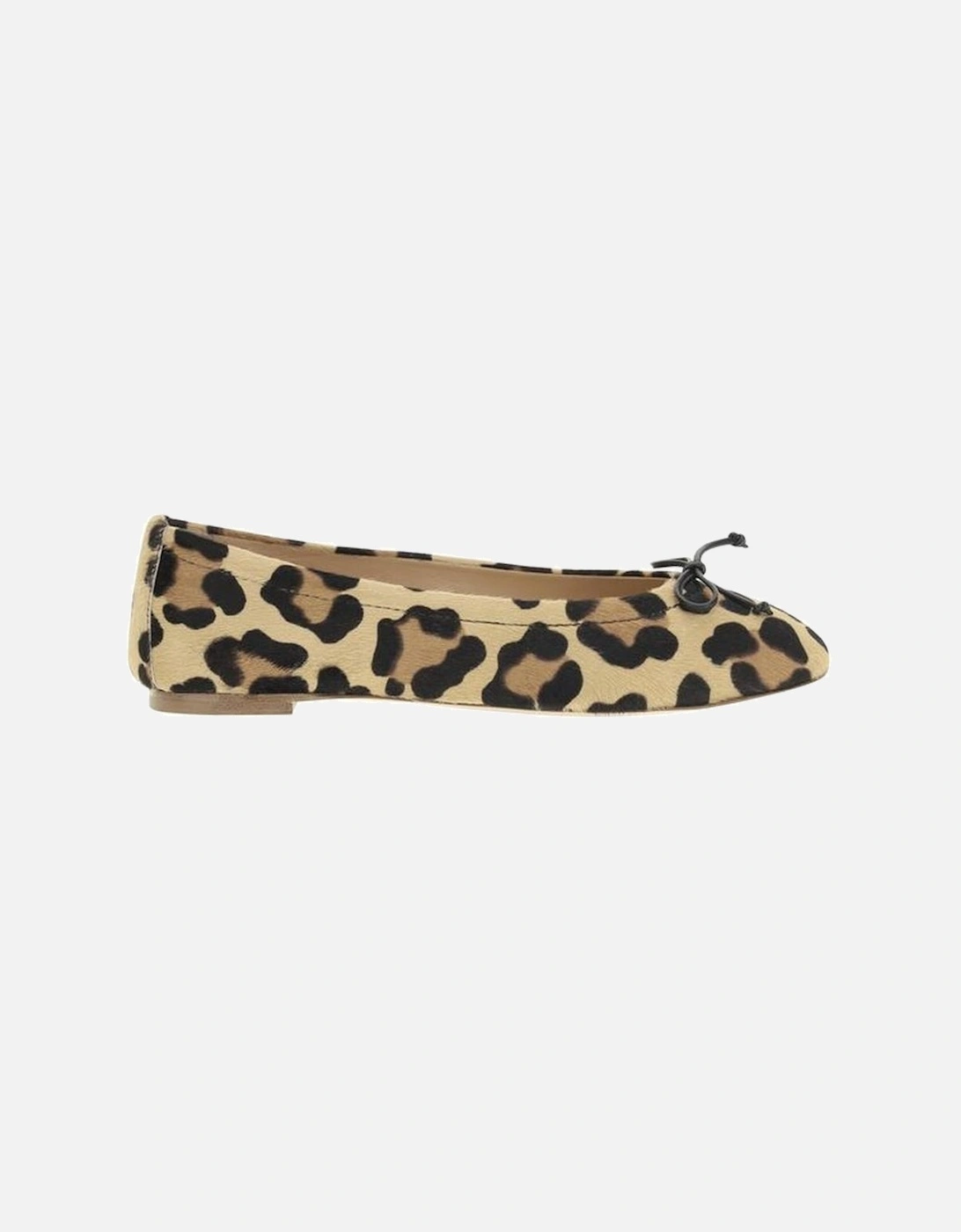 Leopard-Print Pony Skin Ballerinas with Bow Women - Multicolor Flats, 5 of 4