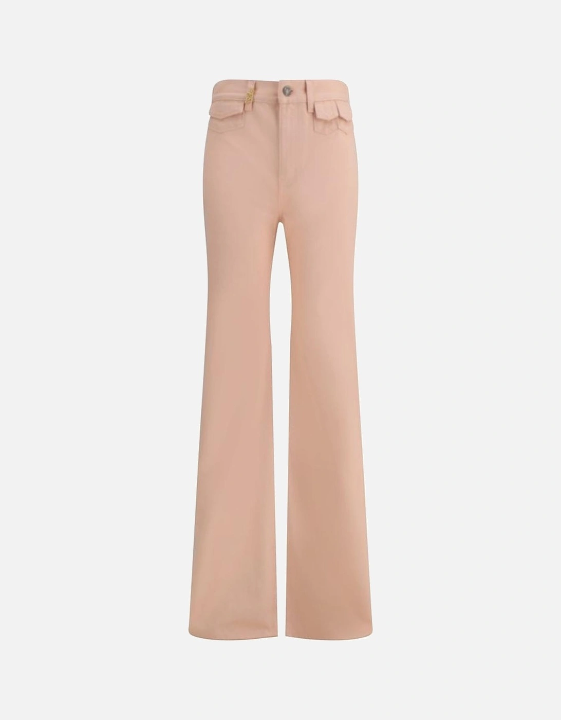 Flare Jeans with Elegant Gold Dart Detail Women - Multicolor Jeans, 4 of 3