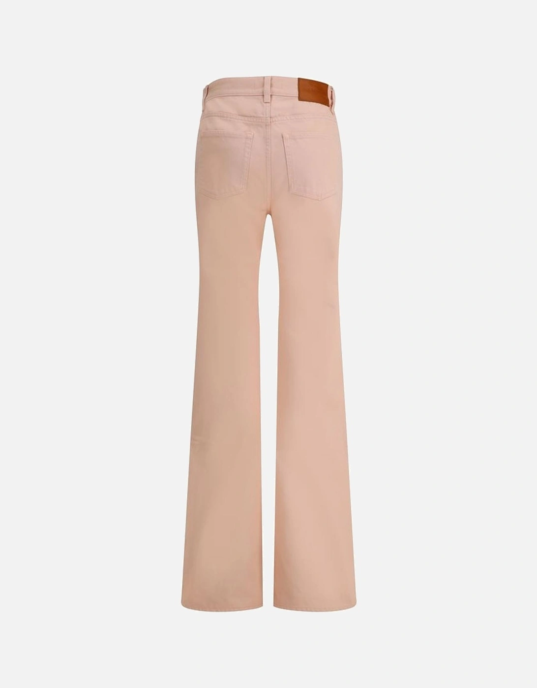Flare Jeans with Elegant Gold Dart Detail Women - Multicolor Jeans