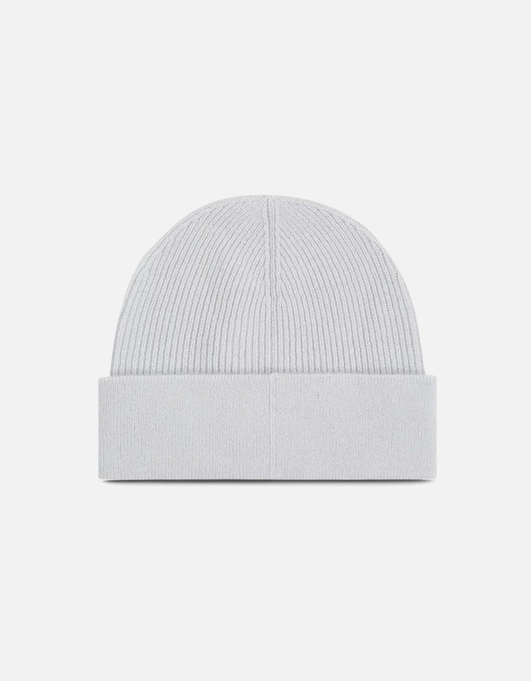 Chunky Open Rib Cashmere Beanie Women - Gray Hats