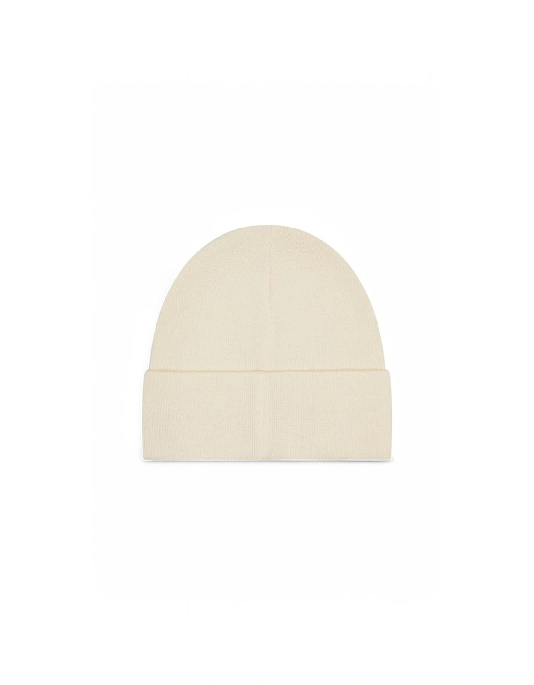 Monogram Embroidered Recycled Polyester Beanie Women - Cream Hats