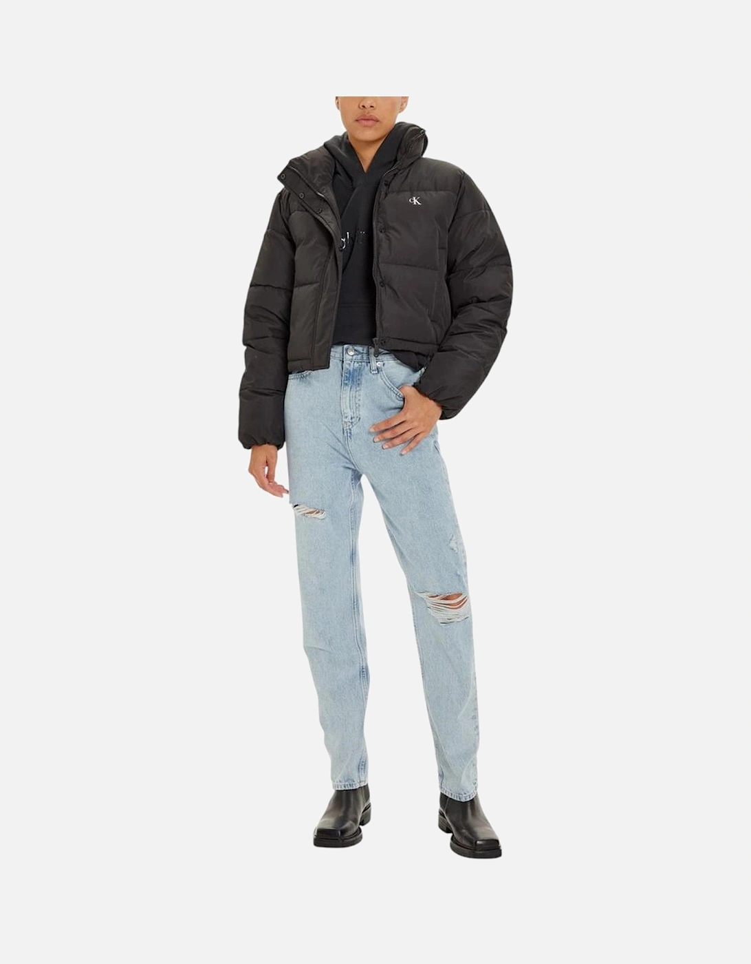 Cashmere Crew Neck Sweater Women - Black Jackets