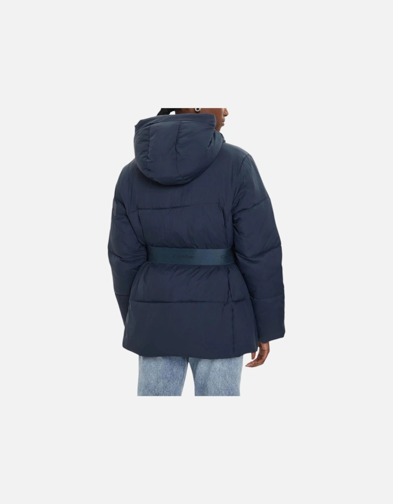 Nylon-Polyamide Blend Jacket Women - Blue Jackets
