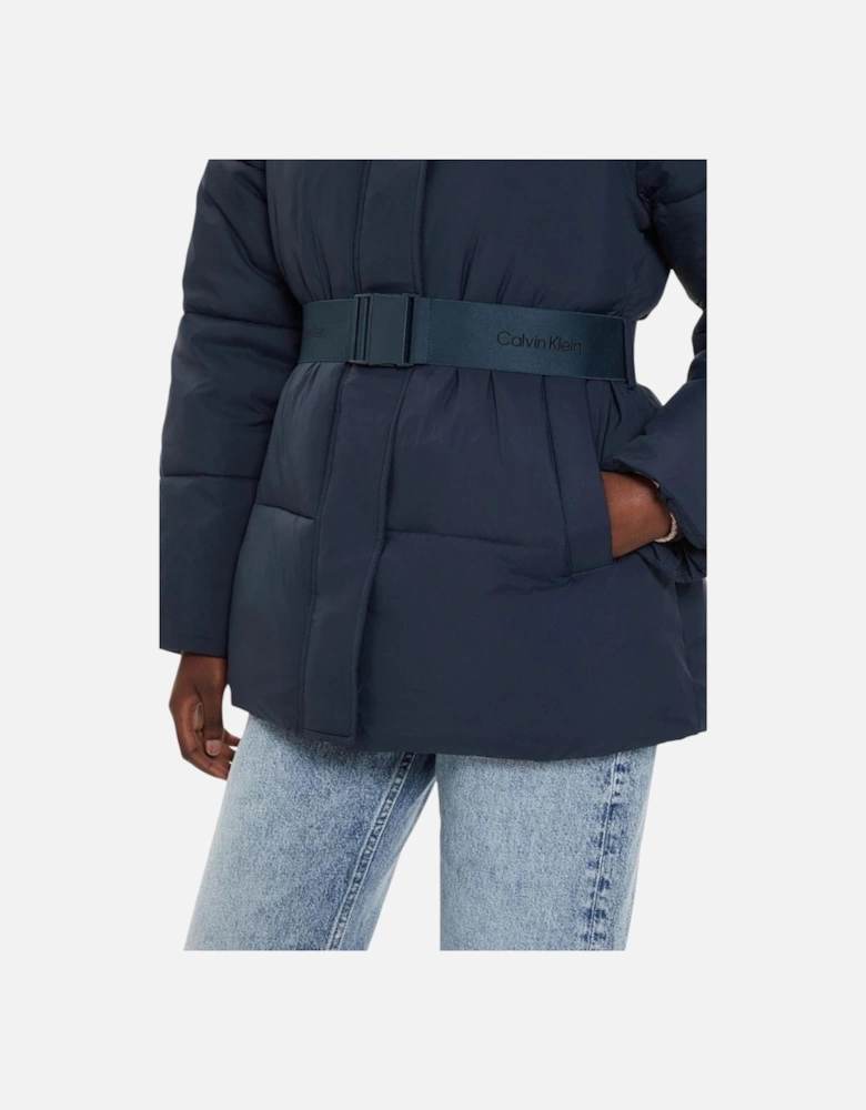Nylon-Polyamide Blend Jacket Women - Blue Jackets