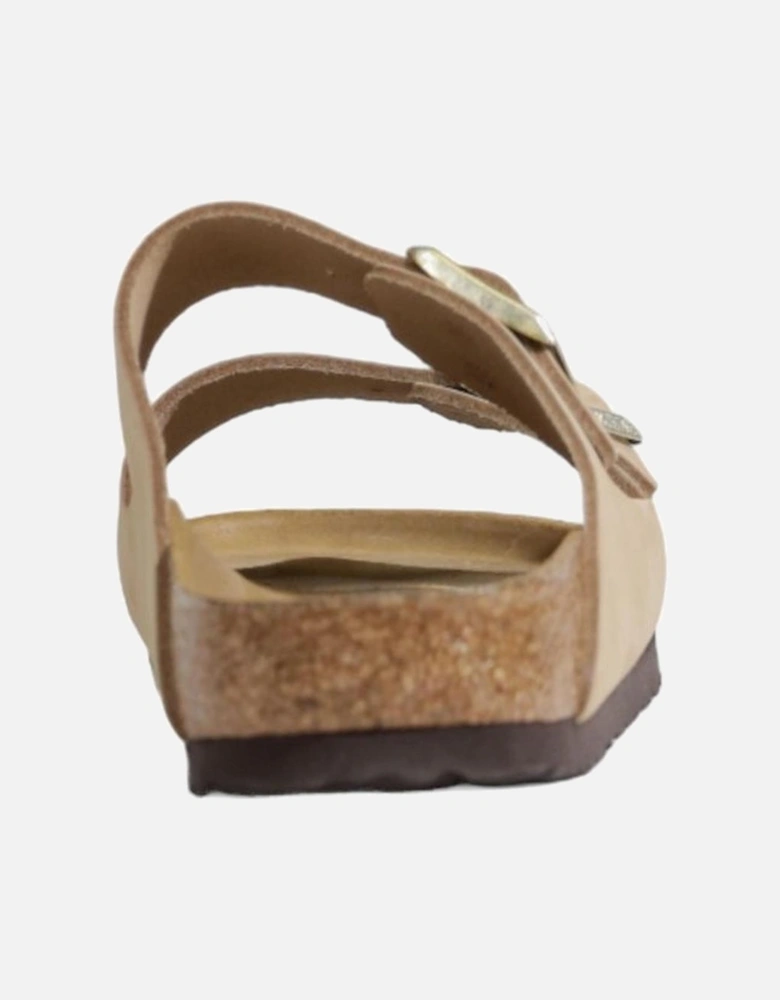 Nubuck Leather Ankle Boots Women - Beige Sandals