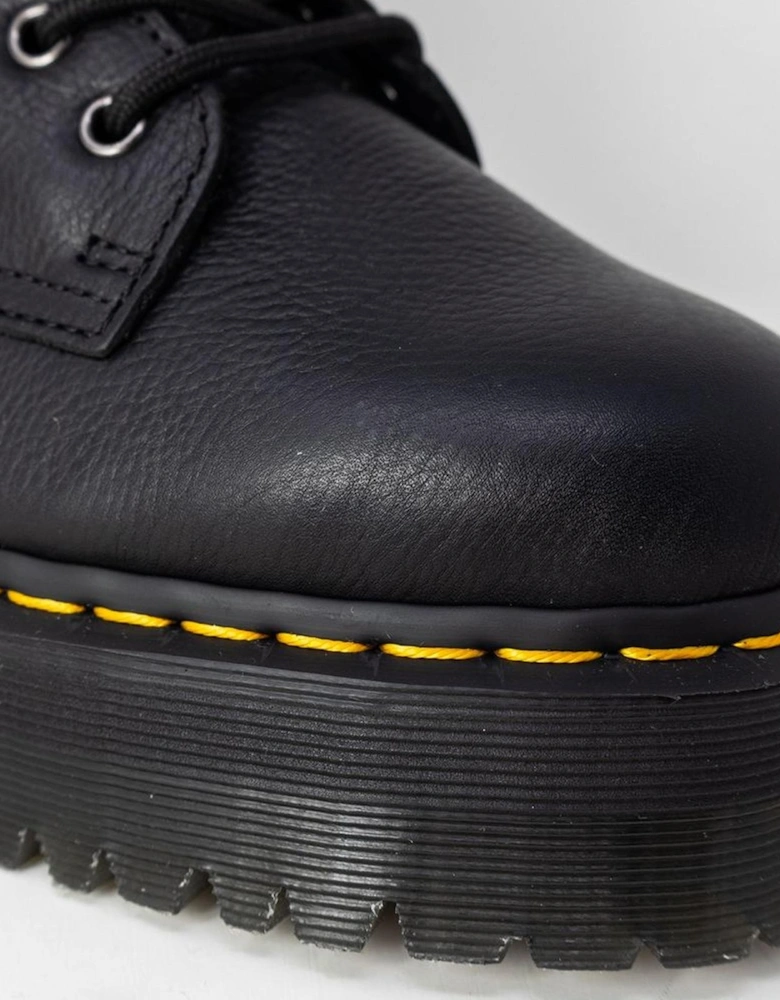 Leather Pointed-Toe Ankle Boots Women - Black