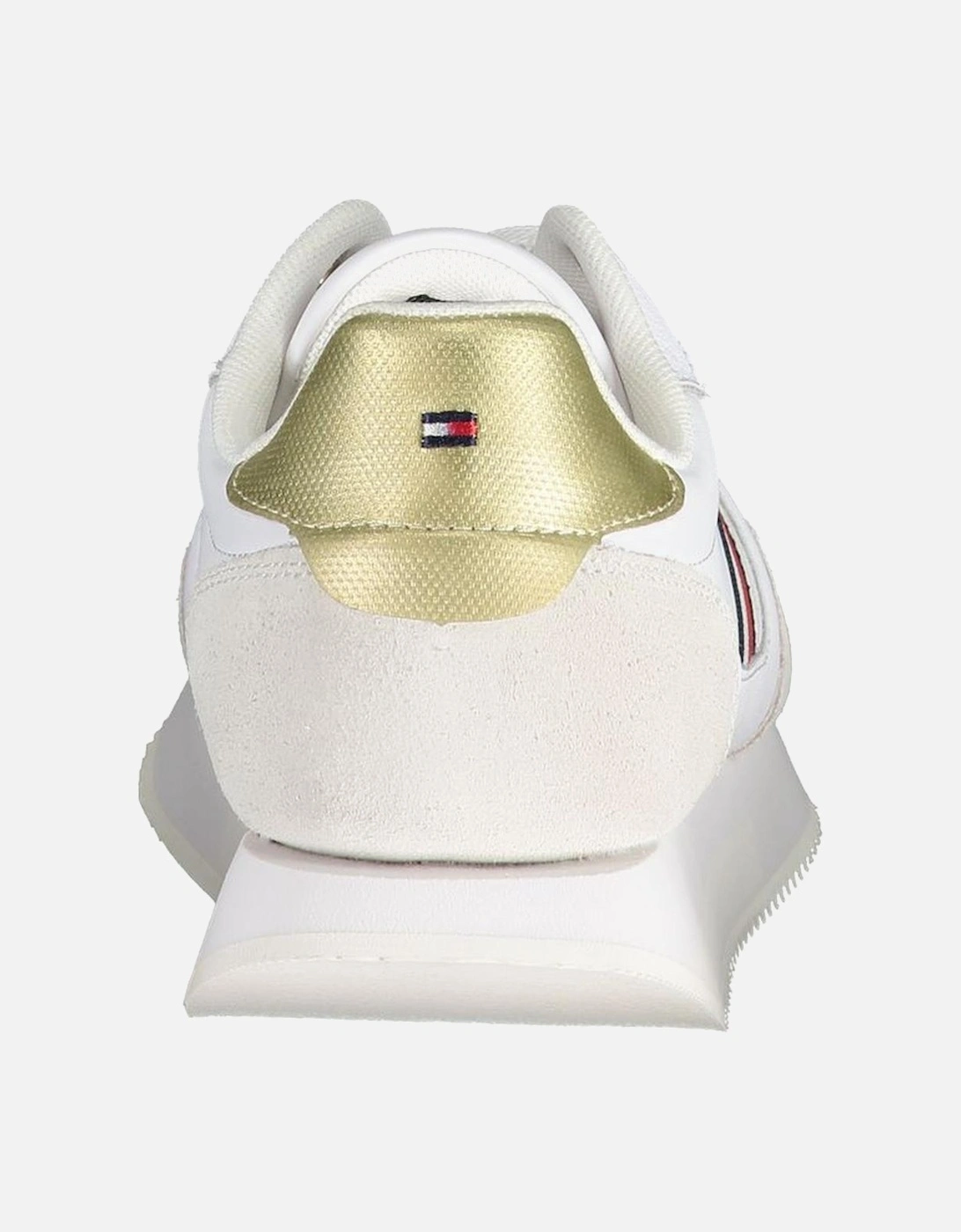 Stylish Comfortable Embroidered Sneakers Women - White