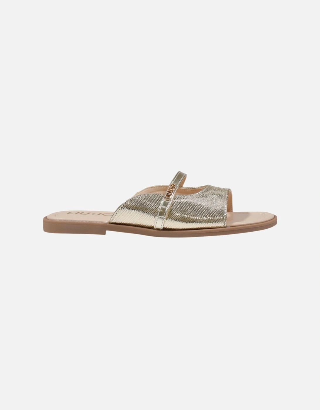 Polyurethane Slippers with Article Code 4A5735 EX037 Women - Gold, 4 of 3